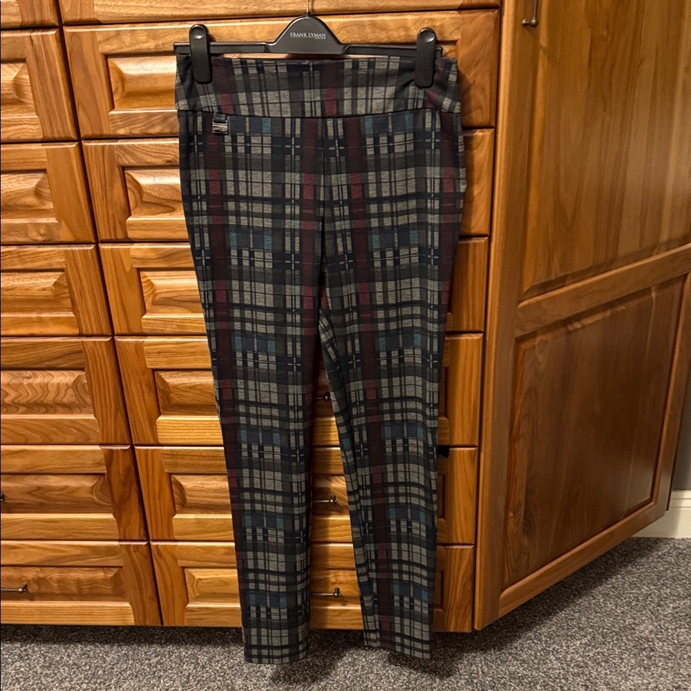 Women’s Plaid Pants - Black, Gray, Red